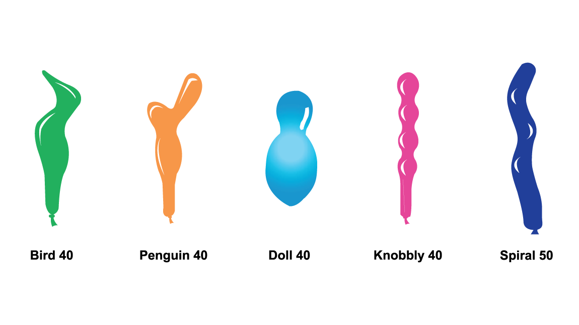 Novelty Balloon Shapes