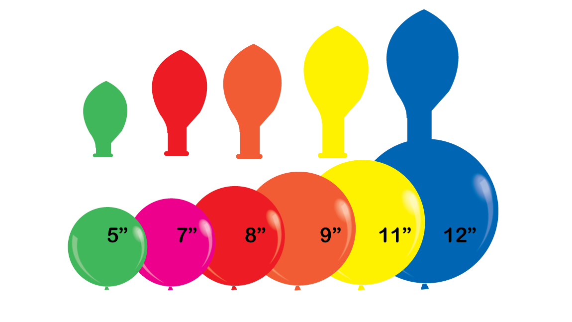 Round Balloon Shapes